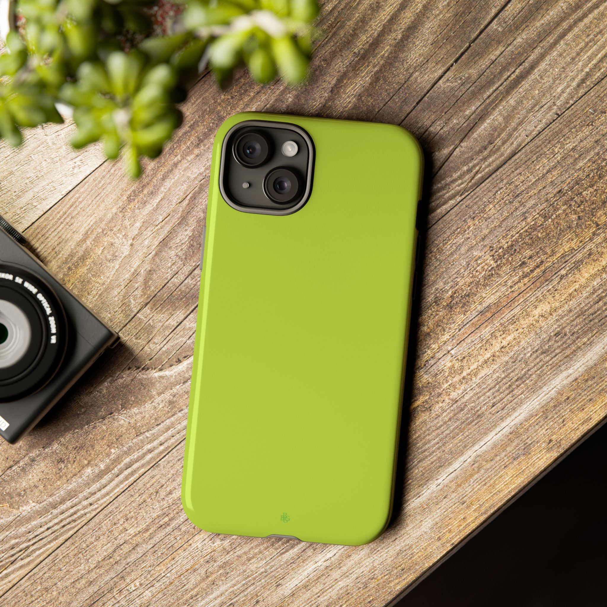 Neon Yellow RG Tough Case for iPhone, Galaxy, or Google Pixel
