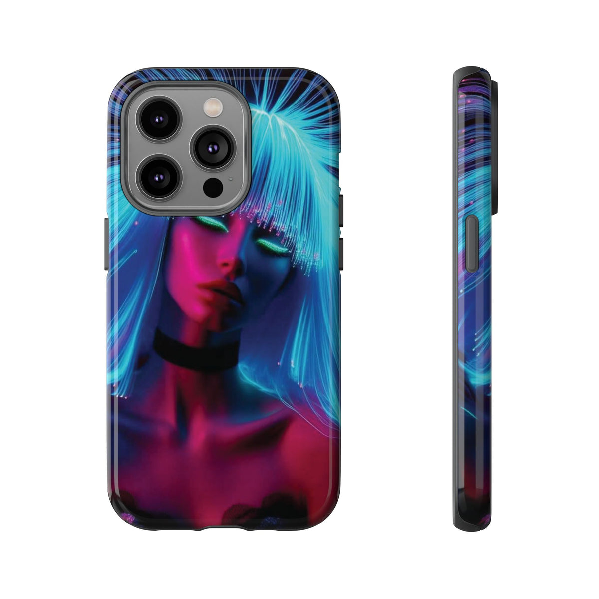 CyberPunk Tough Case for iPhone, Galaxy, or Google Pixel