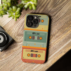 Retro 80's Jam RG Tough Phone Case for iPhone, Galaxy, or Google PIXEL