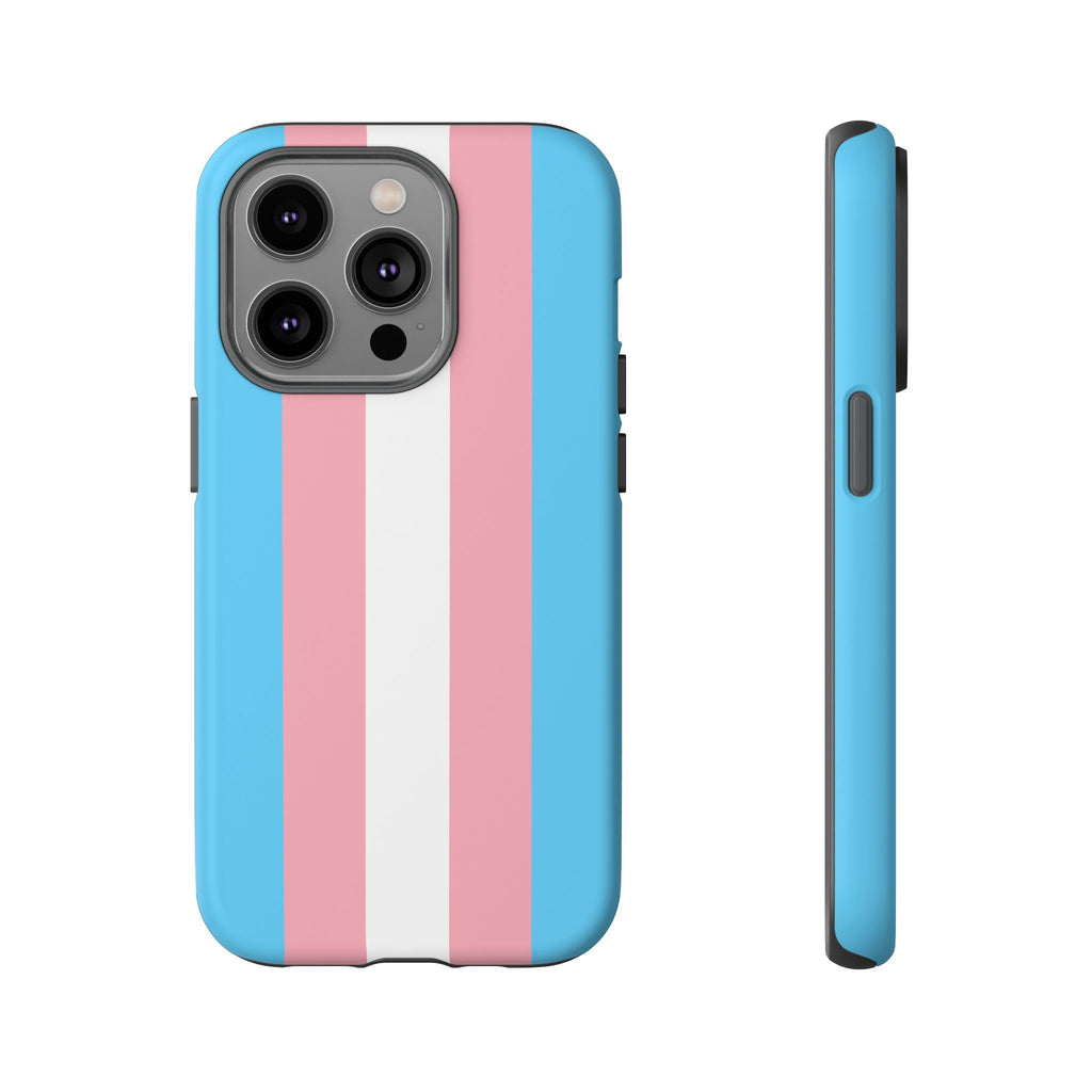 Trans Colors Tough Phone Case for iPhone, Galaxy, or Google Pixel