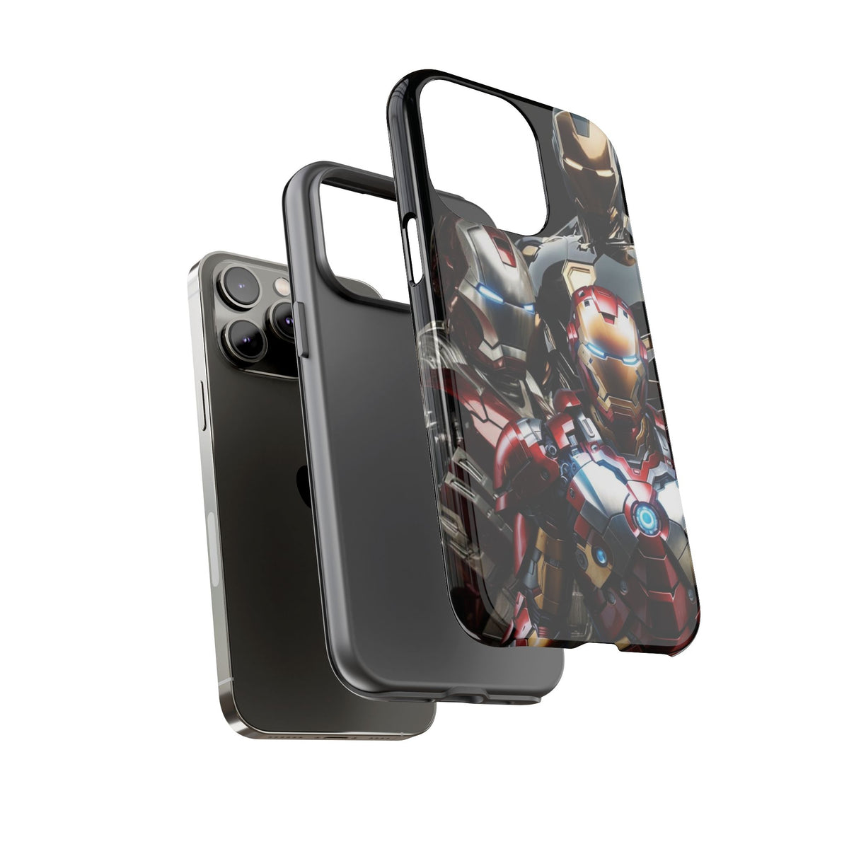 Iron Man Tough Phone Case for iPhone, Galaxy, or Google Pixel