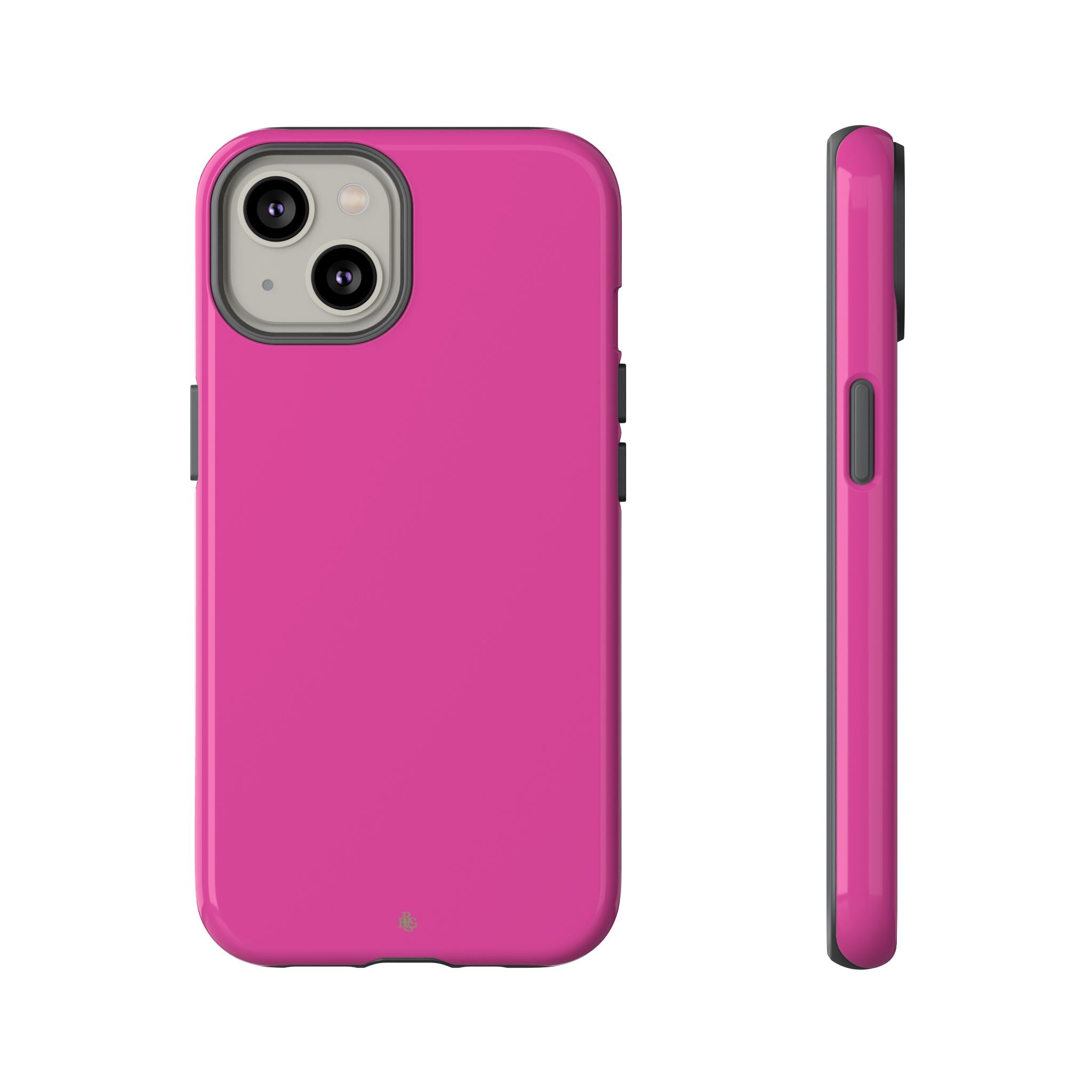 Neon Pink RG Tough Phone Case for iPhone, Galaxy, or Google Pixel
