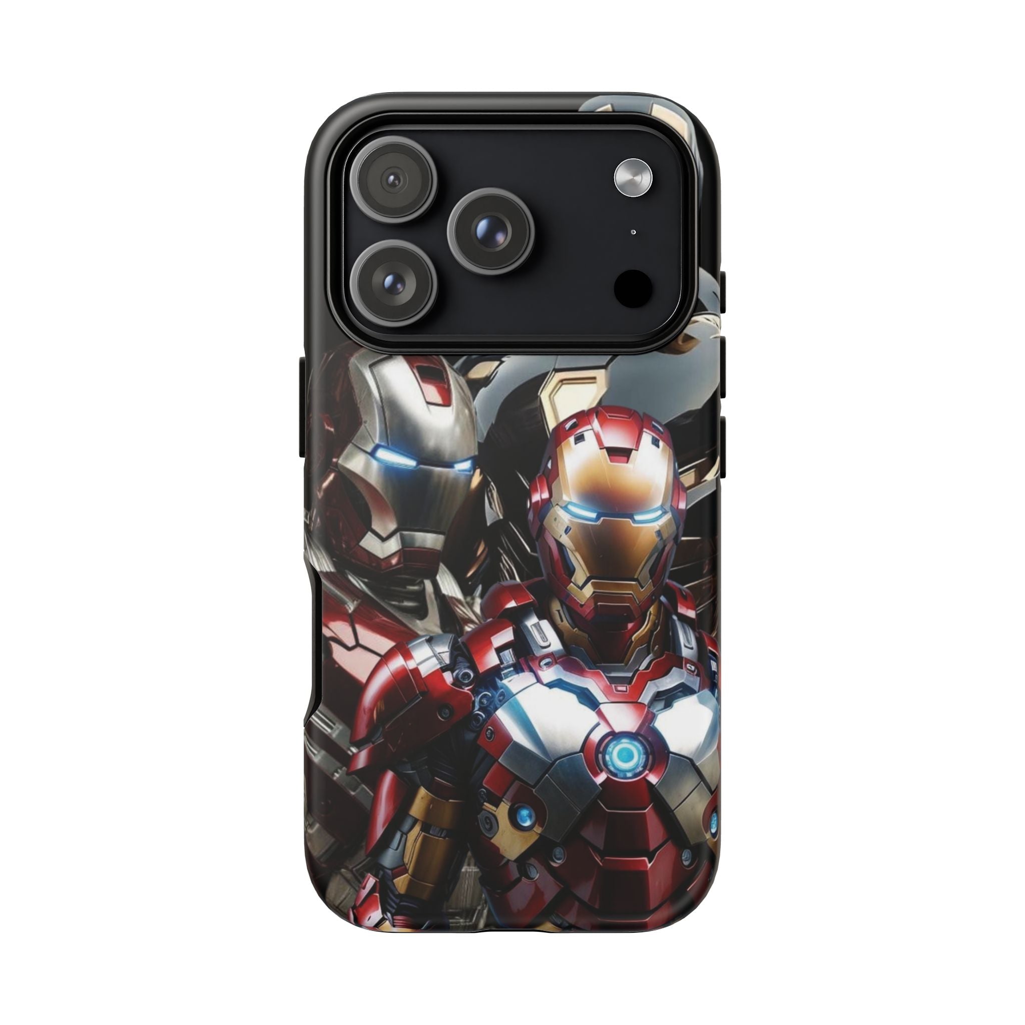 Iron Man Tough Phone Case for iPhone, Galaxy, or Google Pixel
