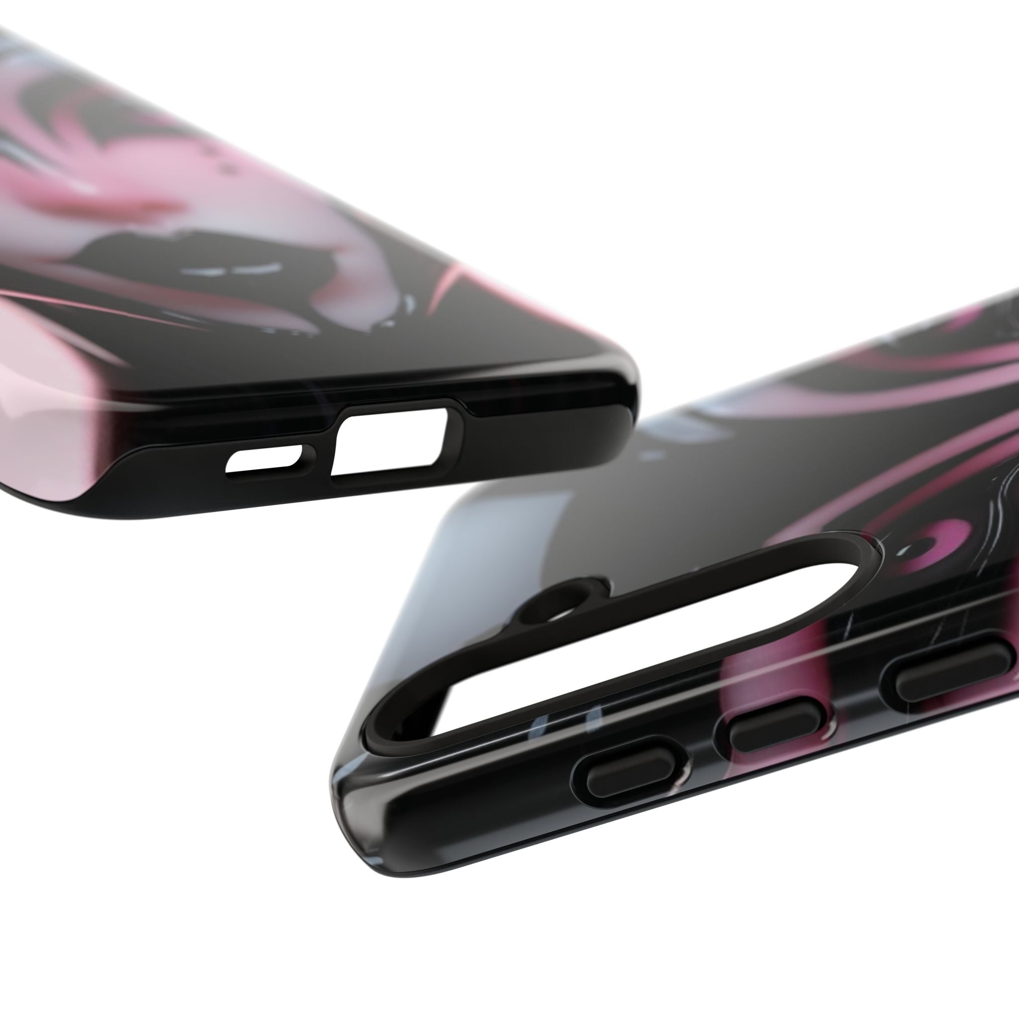 Pink Alien Tough Phone Case for iPhone, Galaxy, or Google Pixel