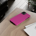 Neon Pink RG Tough Phone Case for iPhone, Galaxy, or Google Pixel
