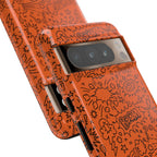 Wow Orange Tough Case for iPhone, Galaxy, or Google Pixel