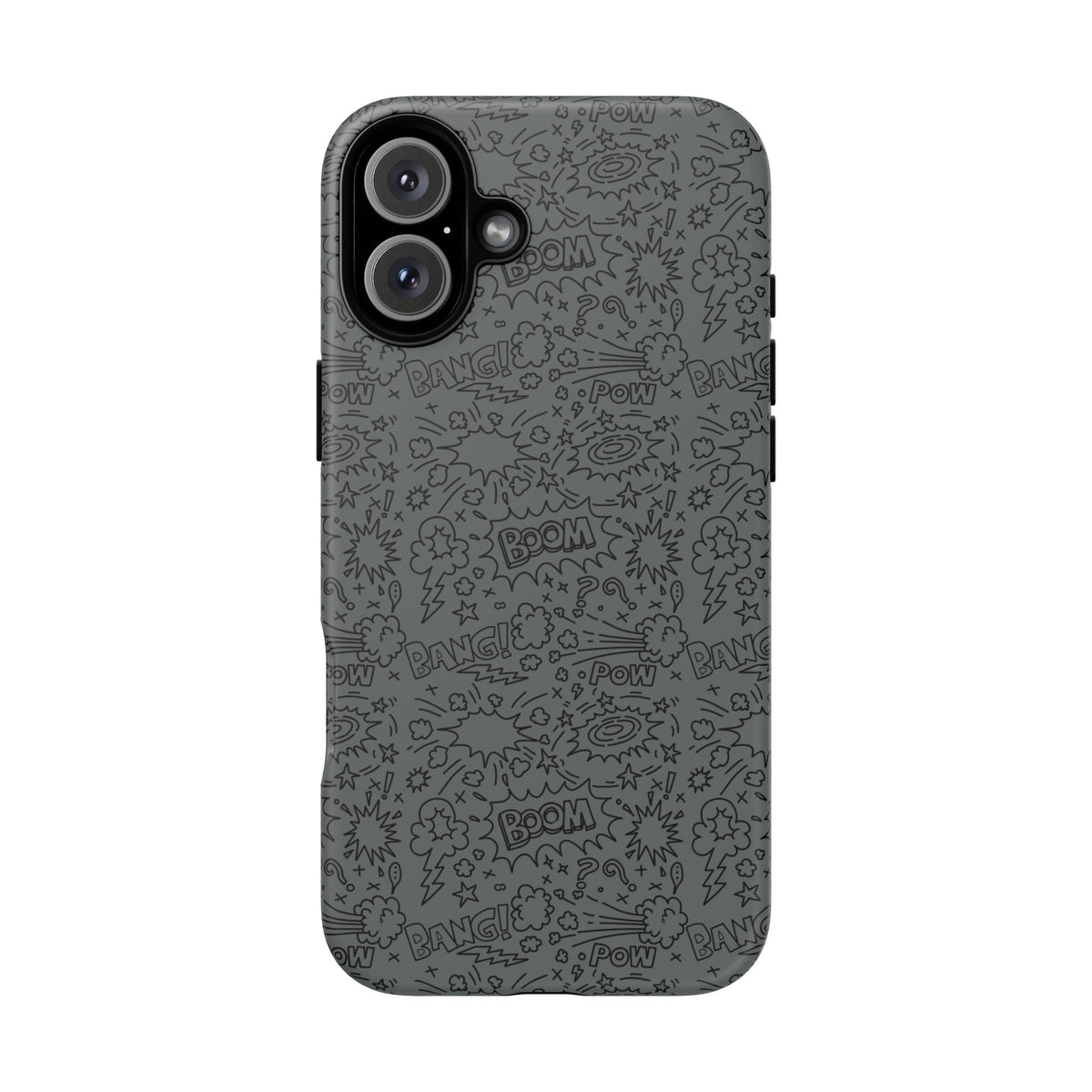 POW BOOM Comics style Tough Phone Case for iPhone, Galaxy, or Google Pixel