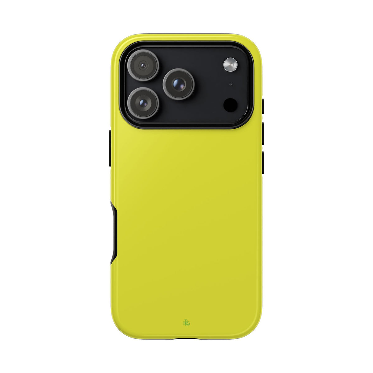 Yellow RG Tough Phone Case for iPhone, Galaxy, or Google Pixel