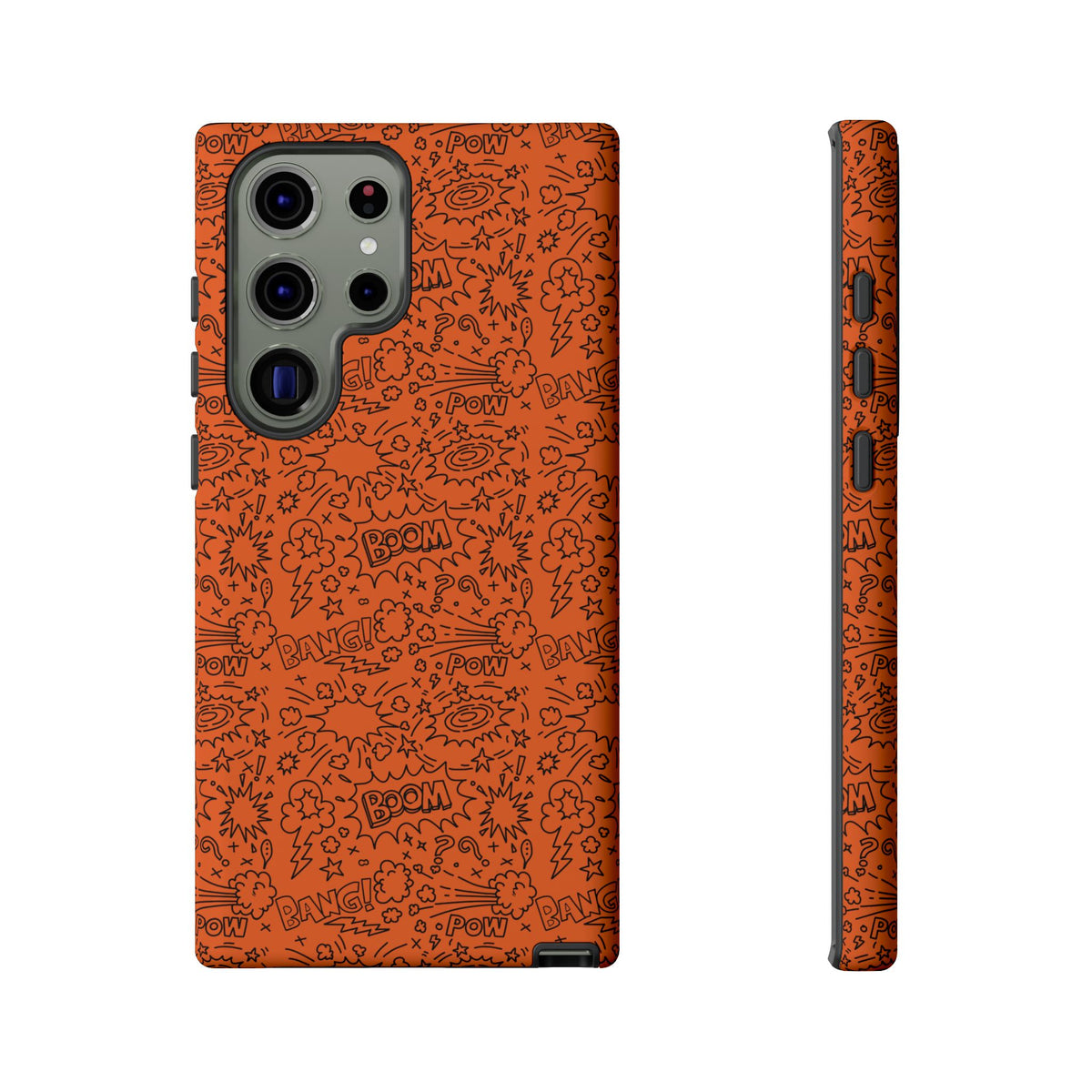 Wow Orange Tough Case for iPhone, Galaxy, or Google Pixel