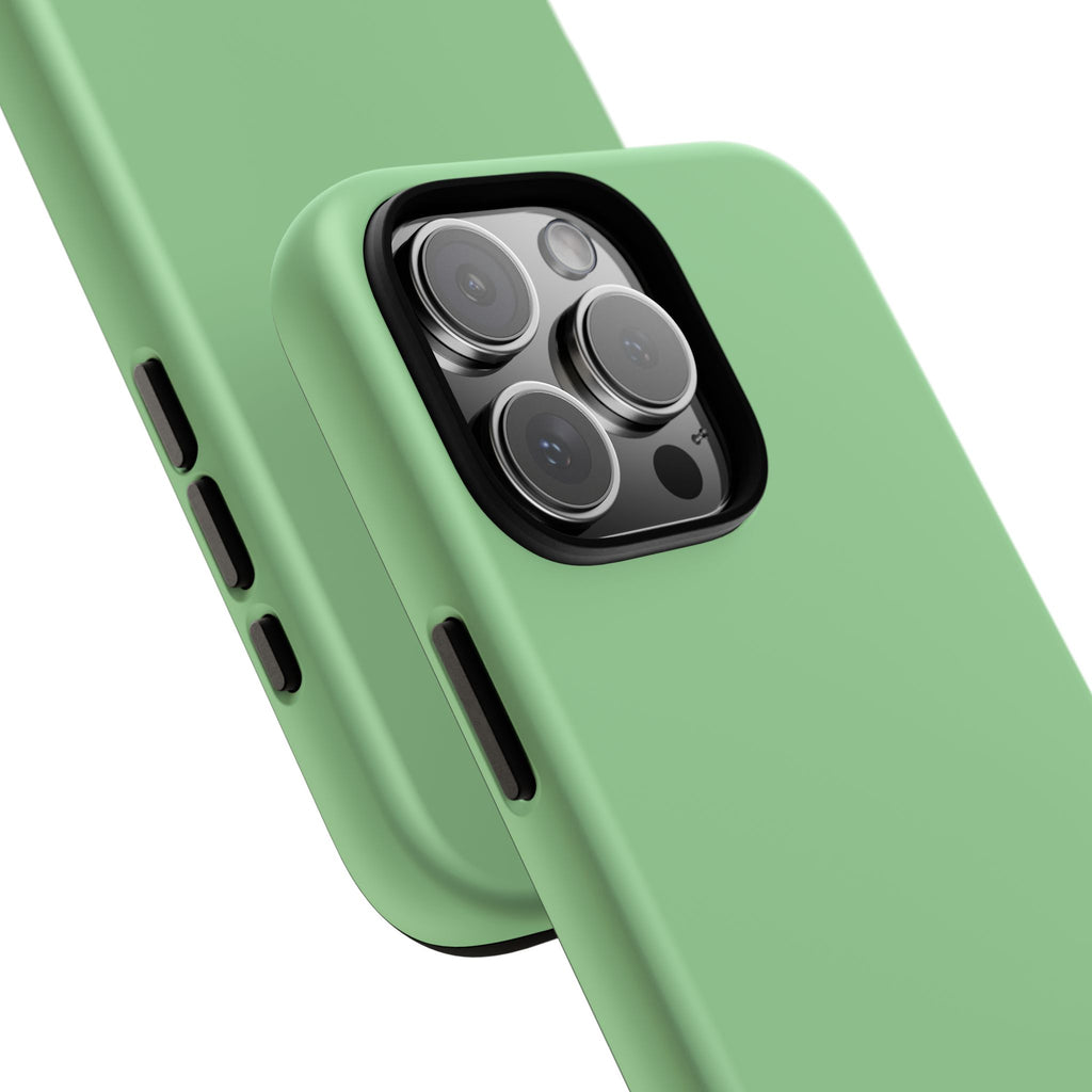 Mint Green Tough Phone Case for iPhone, Galaxy, or Google Pixel