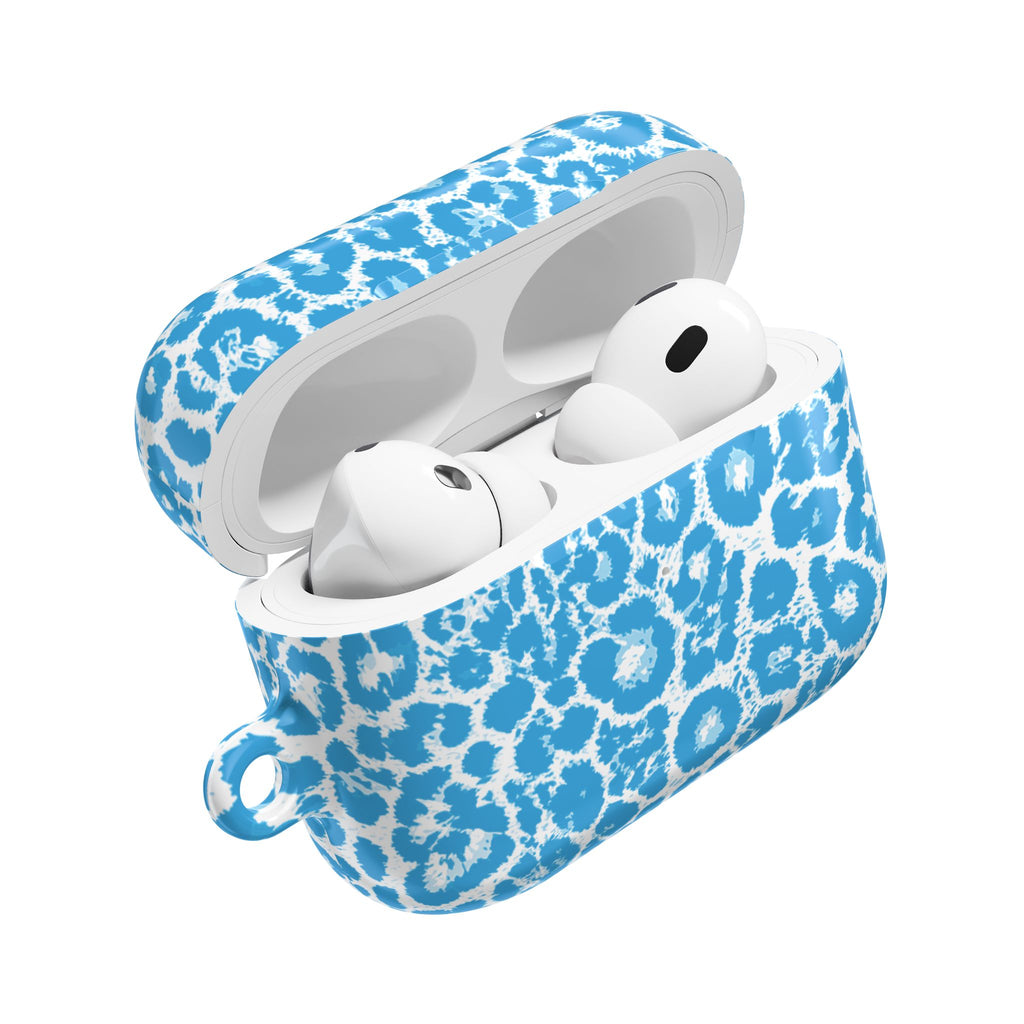 Blue Leopard AirPod Cases