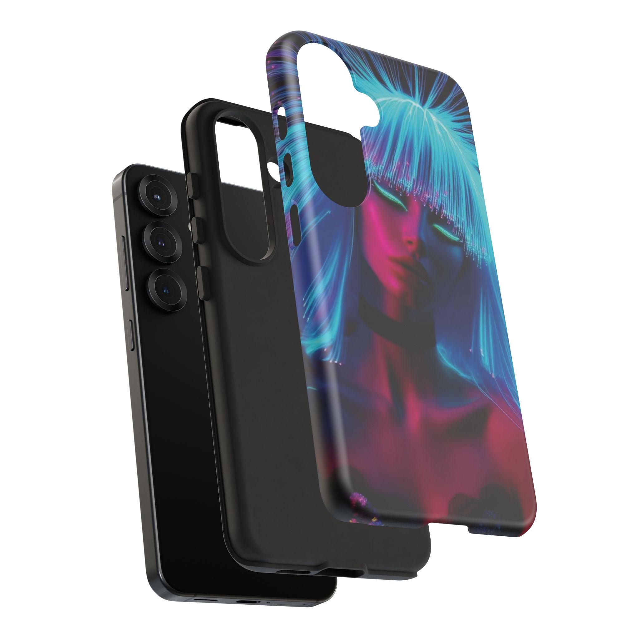 CyberPunk Tough Case for iPhone, Galaxy, or Google Pixel