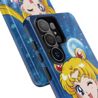 Blue S Moon Tough Case for iPhone, Galaxy, or Google Pixel