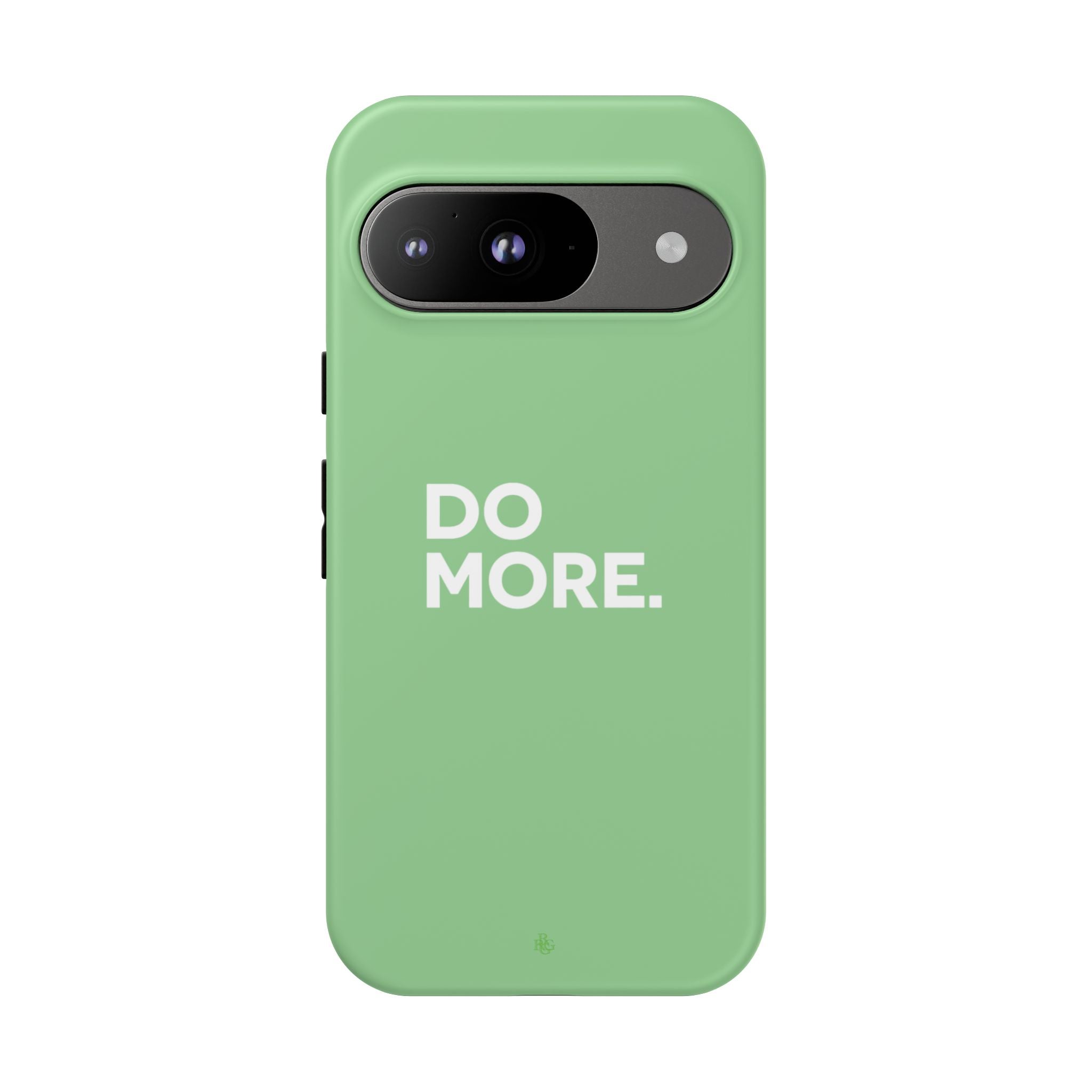 Do More Mint Green Tough Phone Case for iPhone, Galaxy,or Google Pixel