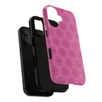 Floresta Heart Pink Tough Phone Case iPhone, Galaxy, or Google Pixel