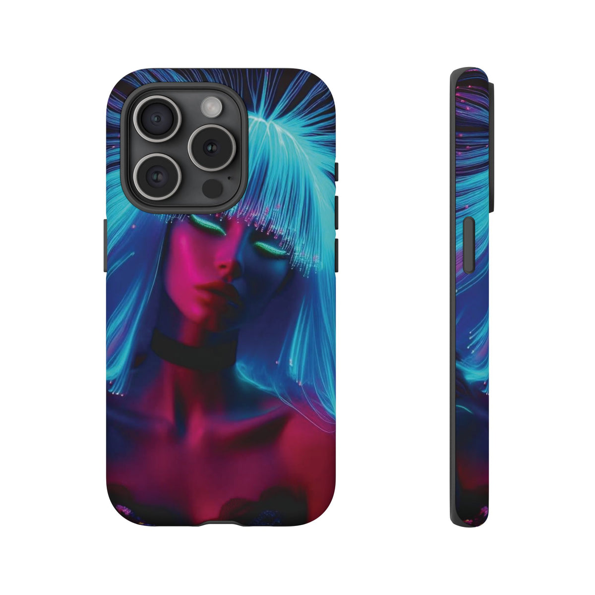 CyberPunk Tough Case for iPhone, Galaxy, or Google Pixel