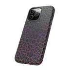 Colorful Leopard Tough Phone Case for iPhone, Galaxy, or Google Pixel