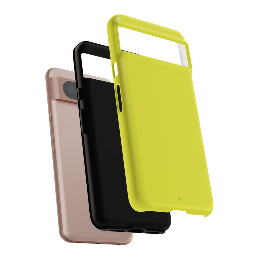 Yellow RG Tough Phone Case for iPhone, Galaxy, or Google Pixel