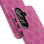 Floresta Heart Pink Tough Phone Case iPhone, Galaxy, or Google Pixel