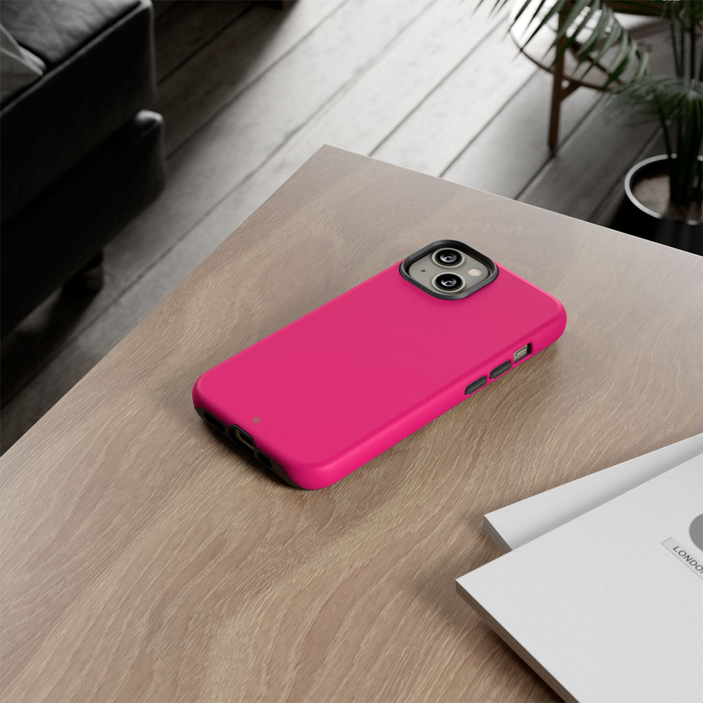 Magenta RG Tough Case iPhone, Galaxy and Google Pixel Phone Case