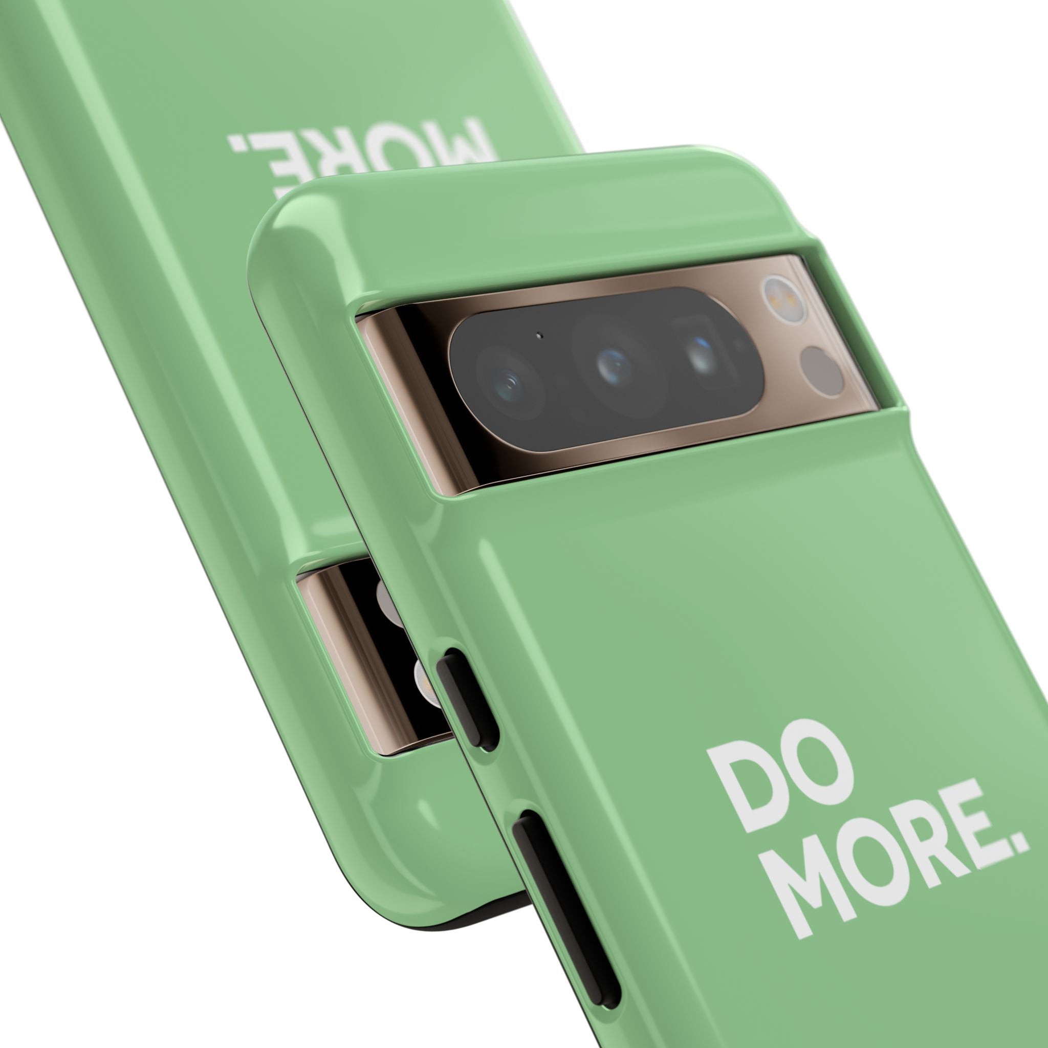 Do More Mint Green Tough Phone Case for iPhone, Galaxy,or Google Pixel