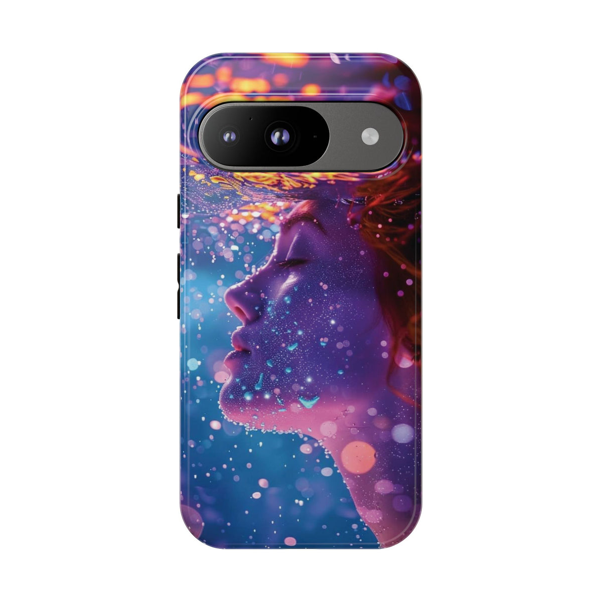 Meditating Underwater Tough Phone Case for iPhone, Galaxy, or Google Pixel