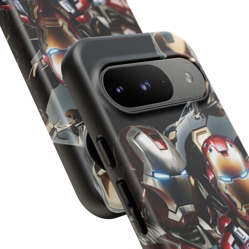 Iron Man Tough Phone Case for iPhone, Galaxy, or Google Pixel