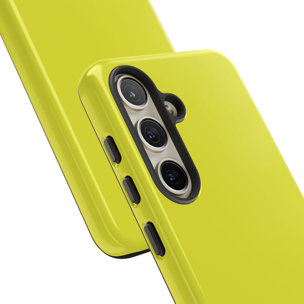Yellow RG Tough Phone Case for iPhone, Galaxy, or Google Pixel