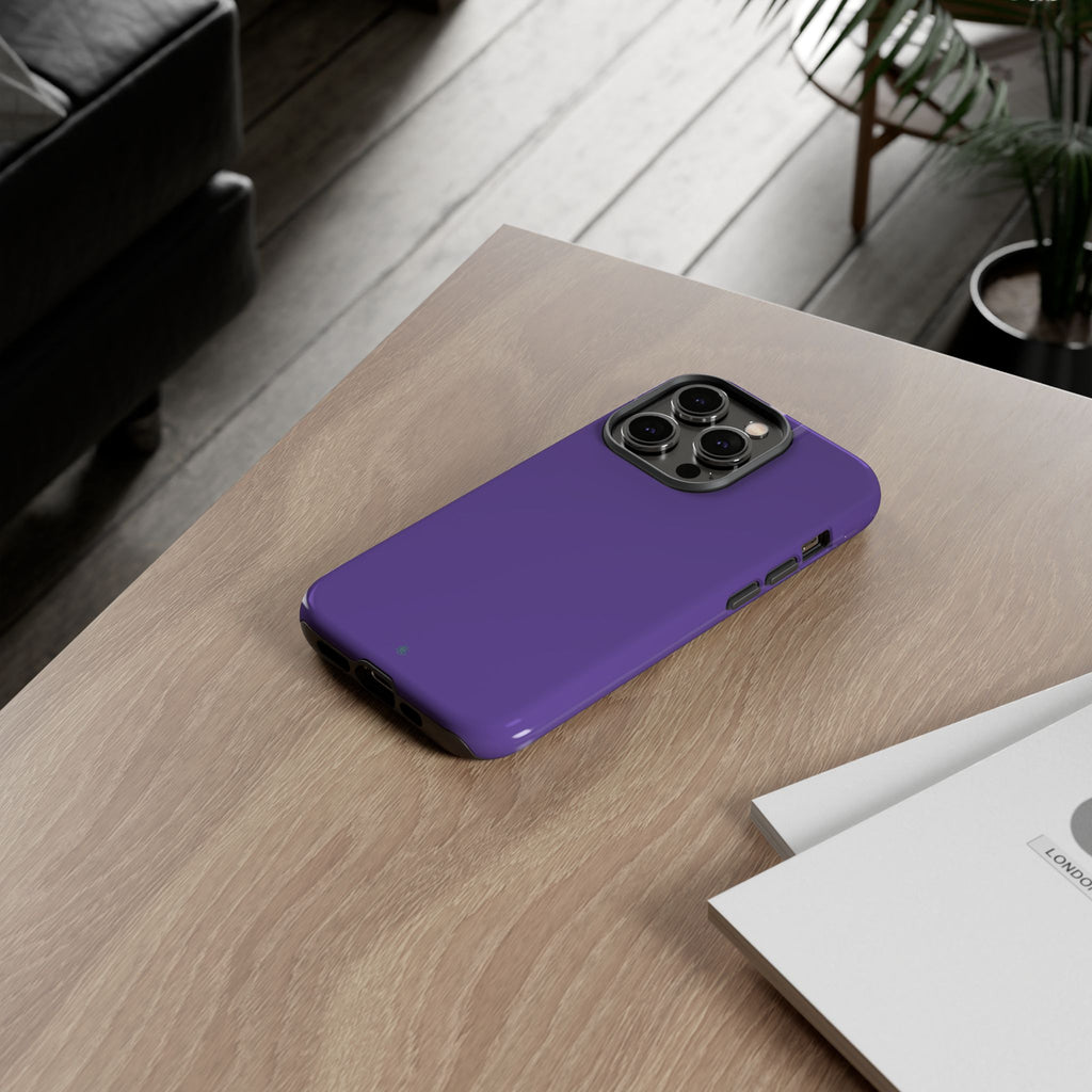 Purple Phone Case for iPhone, Galaxy, or Google Pixel