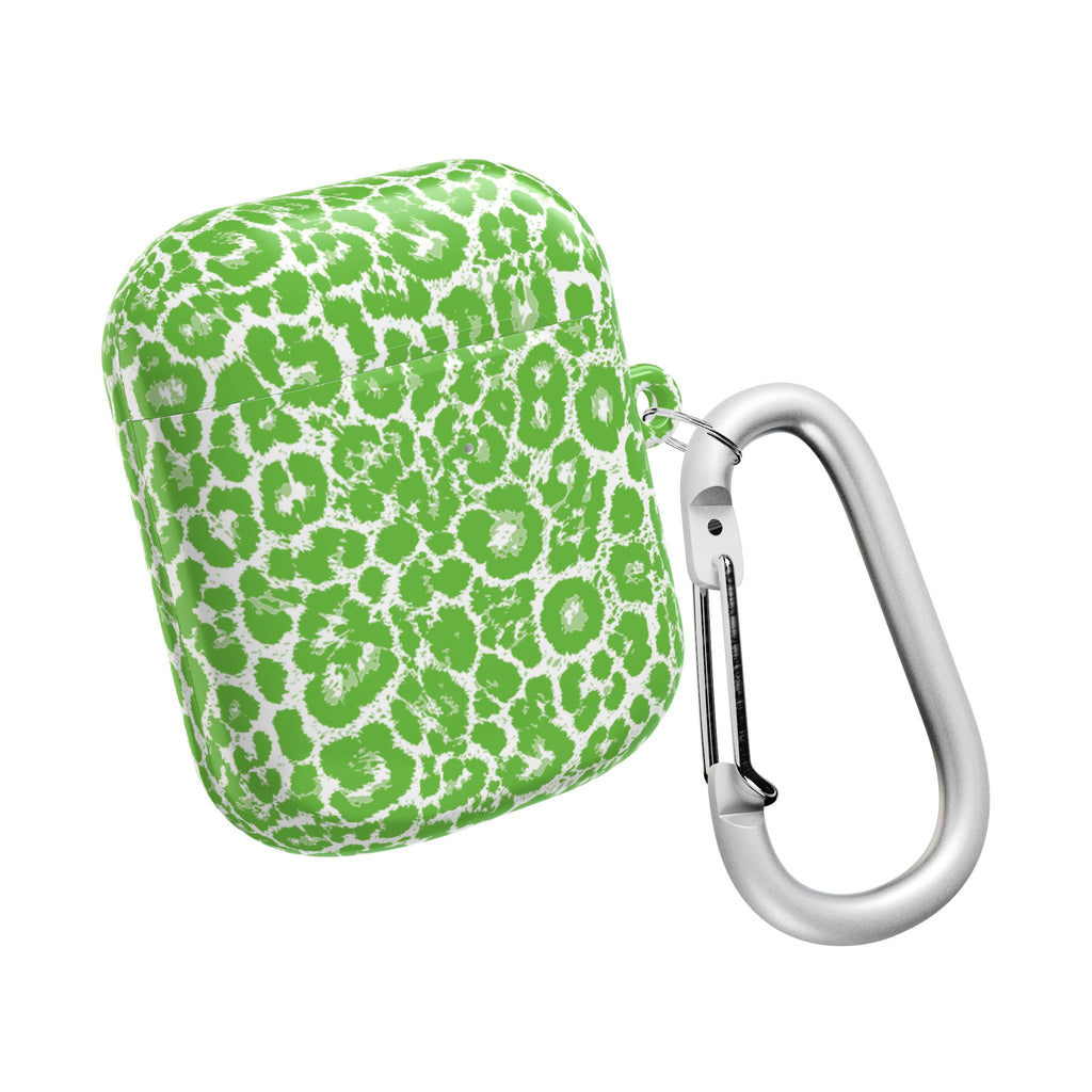 Green Leopard AirPod Cases