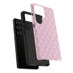 Pink 'LOVE' Pattern Tough Phone Case