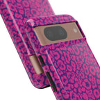 Pink Purple Leopard Tough Phone Case iPhone, Galaxy and Google Pixel