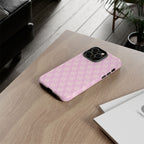 Pink 'LOVE' Pattern Tough Phone Case