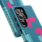 LOVE Teal Green Tough Phone Case for iPhone, Galaxy, or Google Pixel
