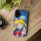 Blue S Moon Tough Case for iPhone, Galaxy, or Google Pixel