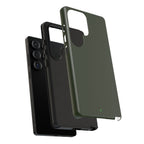 Olive Green Tough Phone Case for iPhone, Galaxy and Google Pixel