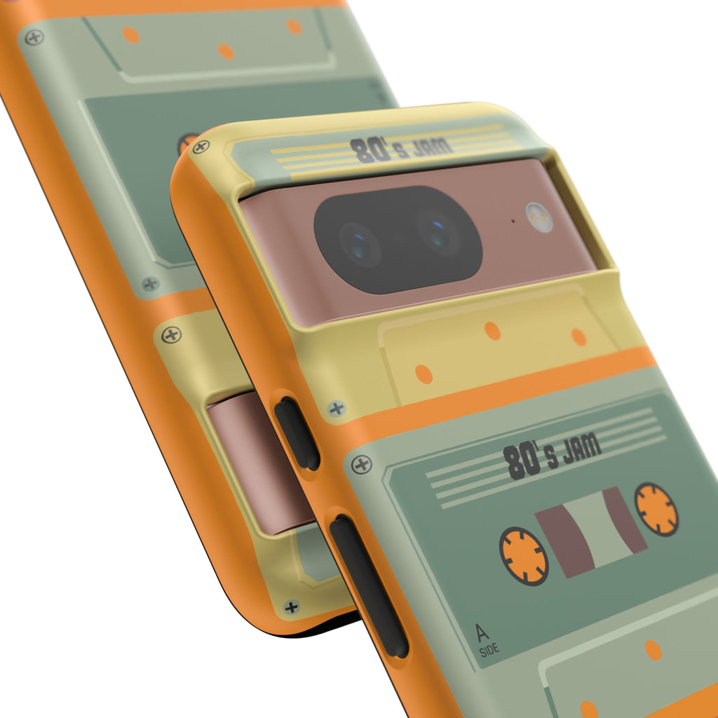 Retro 80's Jam RG Tough Phone Case for iPhone, Galaxy, or Google PIXEL