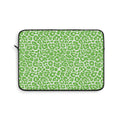 Neon Green Leopard Print 13" Laptop Sleeve