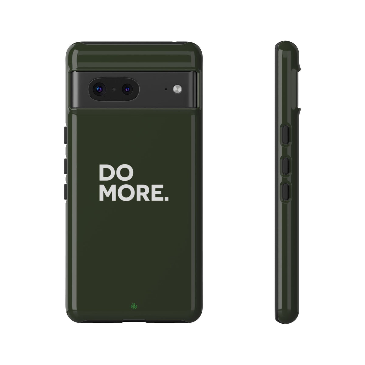 Olive Green Do More Tough Phone Case for iPhone, Galaxy, or Google Pixel