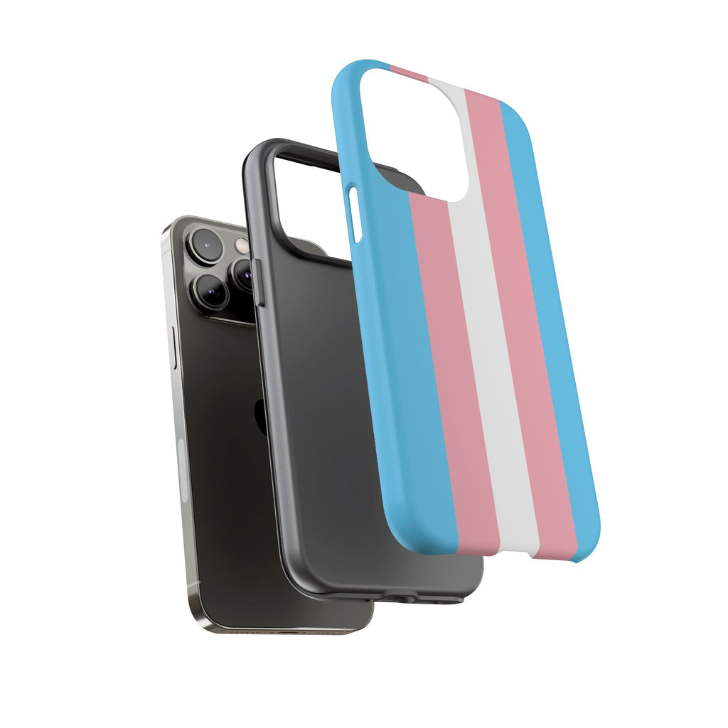 Trans Colors Tough Phone Case for iPhone, Galaxy, or Google Pixel