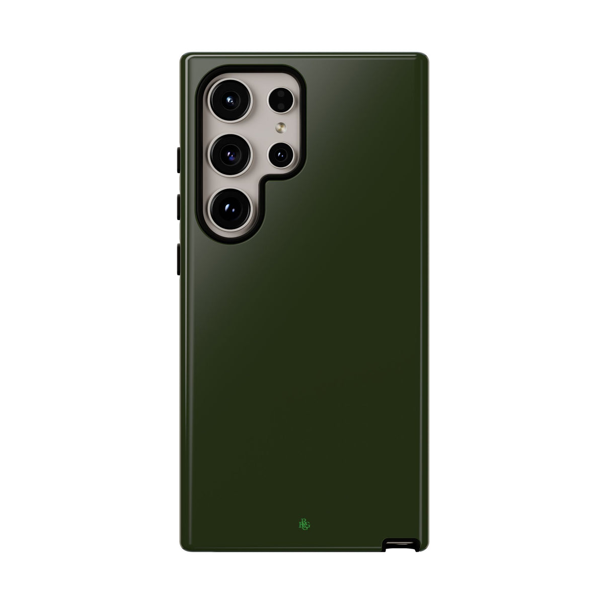 Olive Green Tough Phone Case for iPhone, Galaxy and Google Pixel