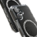 Zebra Magnetic iPhone 14, 15, 16 Series Clear Impact Cases