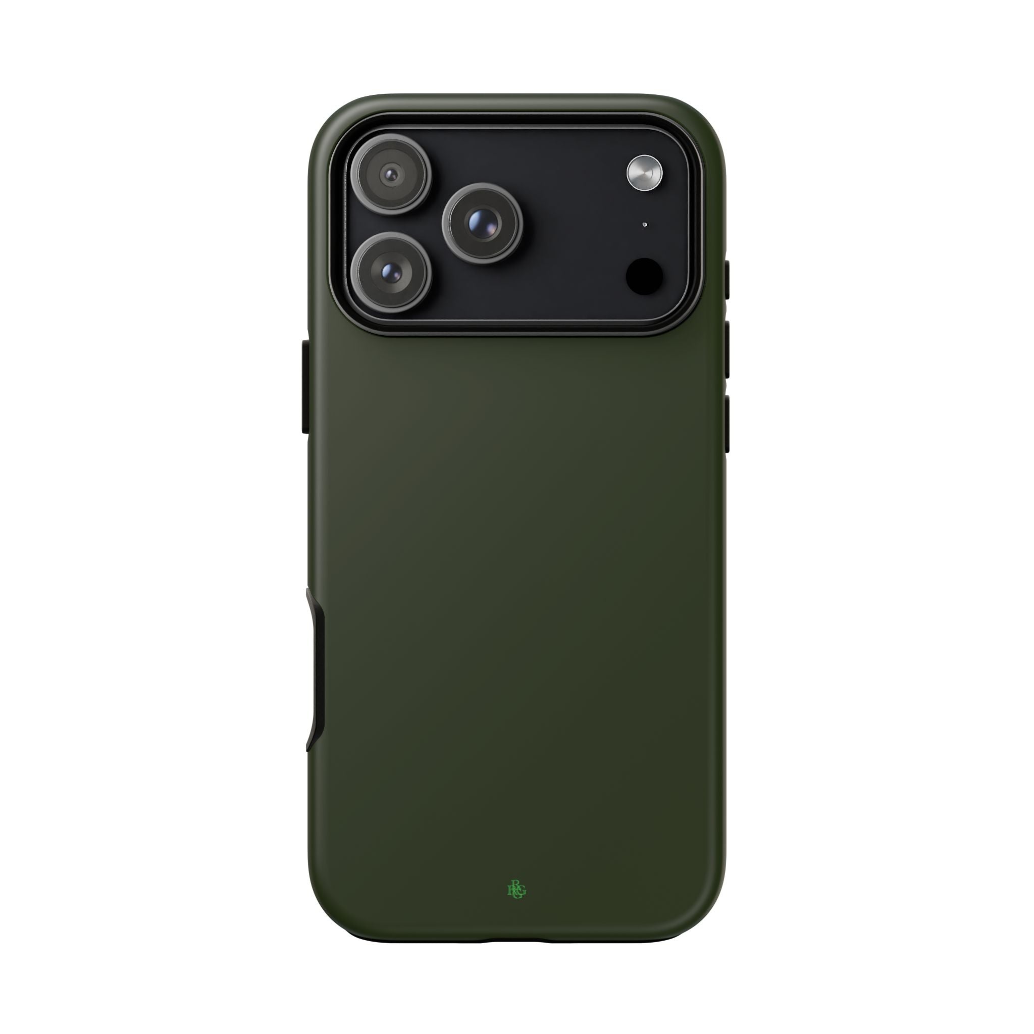 Olive Green Tough Phone Case for iPhone, Galaxy and Google Pixel