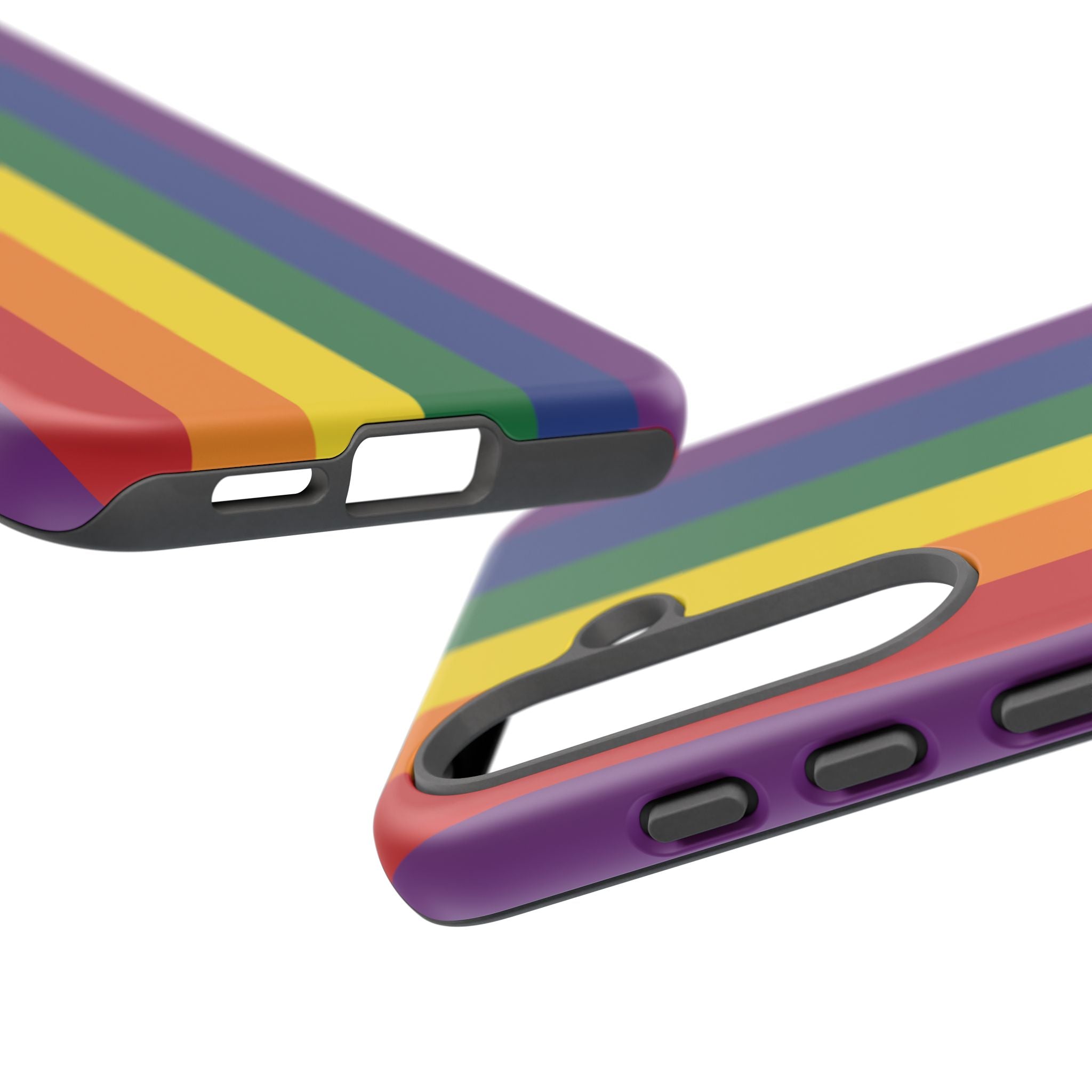 LGBTQ Rainbow Flag Tough Phone Case for iPhone, Galaxy, or Google Pixel
