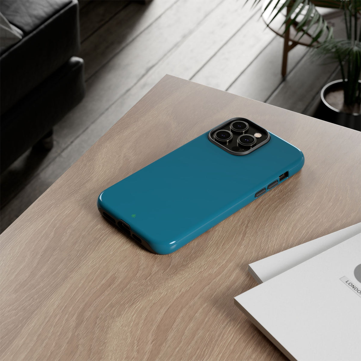 Teal Green RG Tough Phone Case for iPhone, Galaxy, or Google Pixel