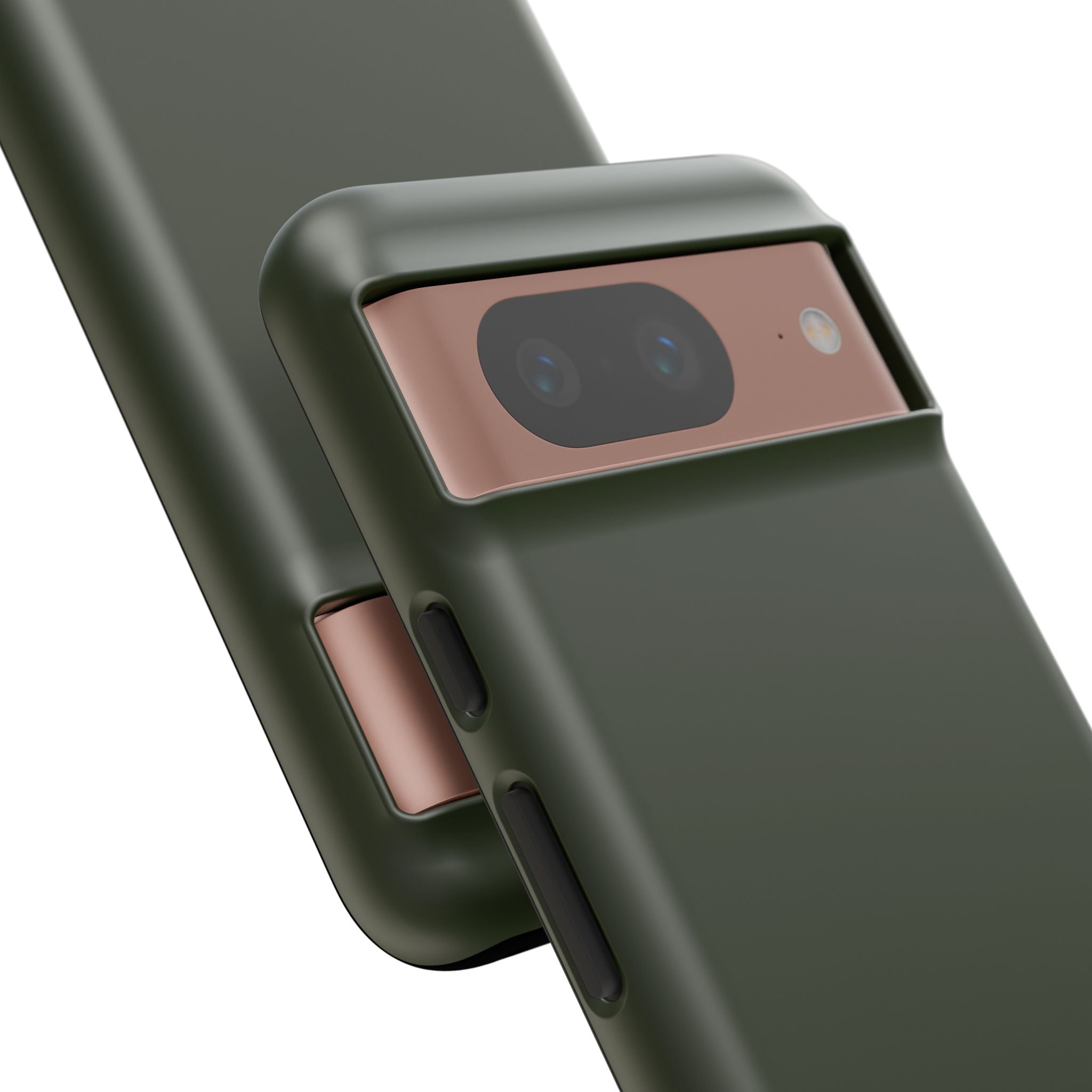 Olive Green Tough Phone Case for iPhone, Galaxy and Google Pixel