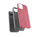 Pink Gold Leopard Tough Case for iPhone, Galaxy, or Google Pixel