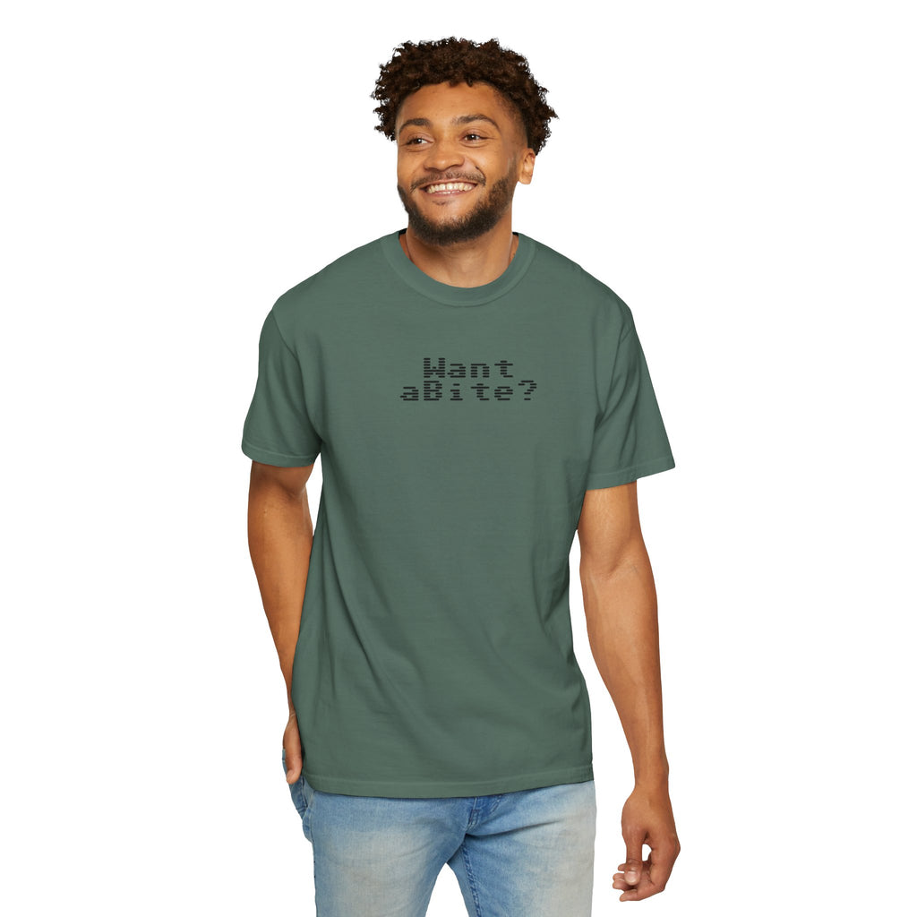Want a Bite Unisex Garment-Dyed T-shirt