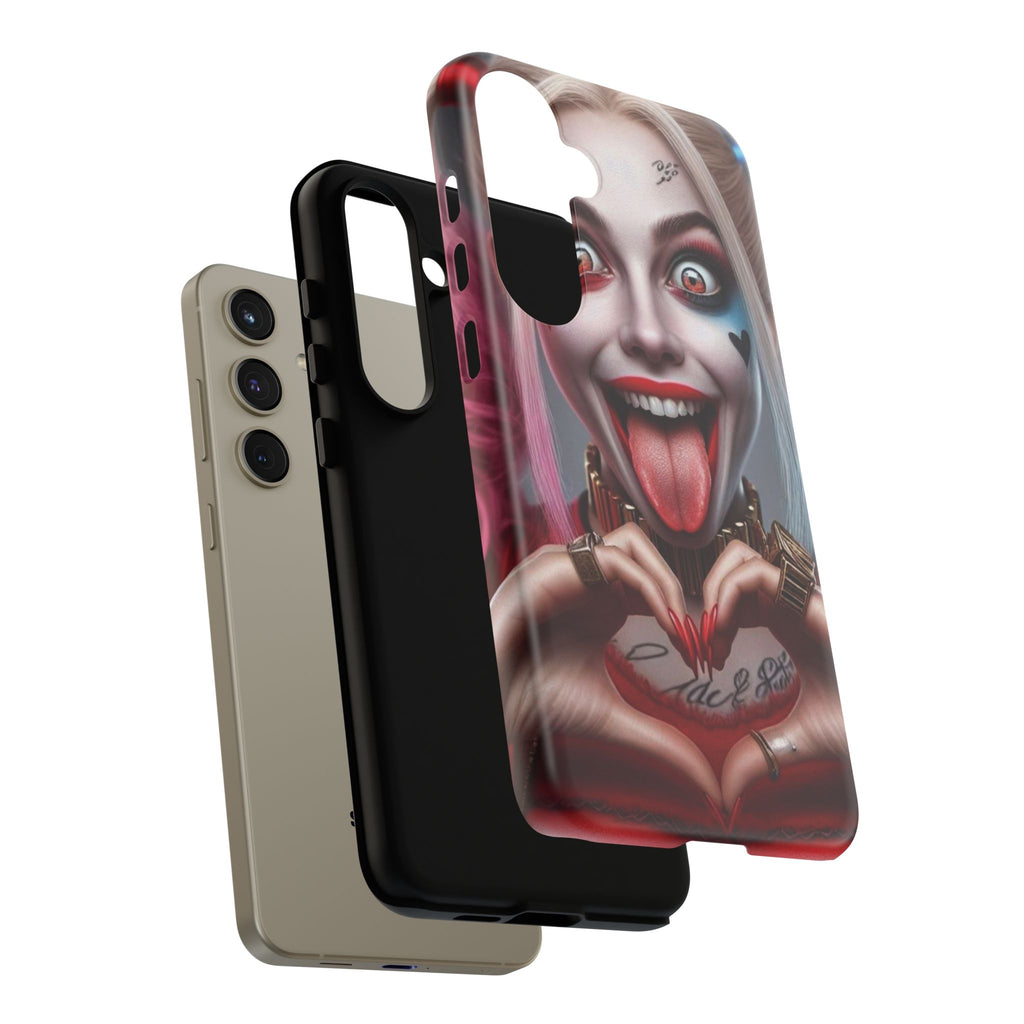 Harley Quinn Tough Phone Case for iPhone, Galaxy, or Google Pixel