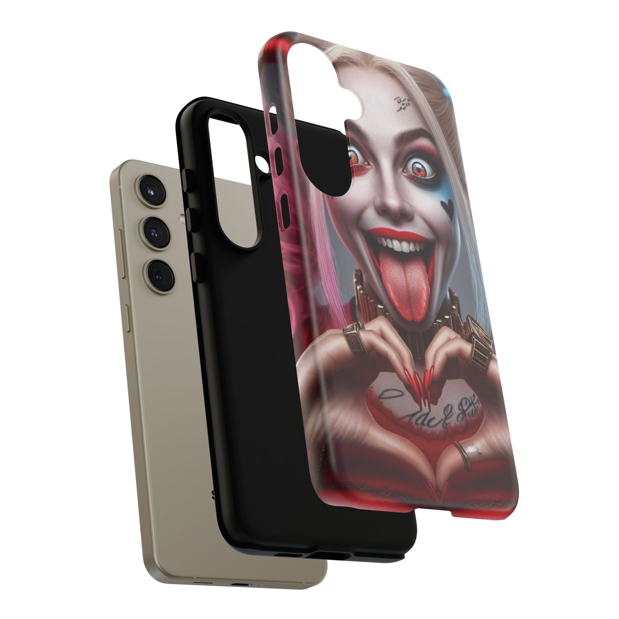 Harley Quinn Tough Phone Case for iPhone, Galaxy, or Google Pixel